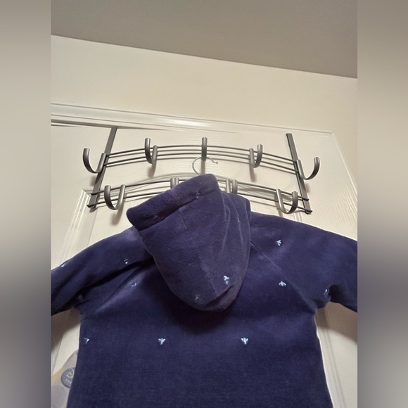 Brand New Winnie the Pooh Infant Disney 0-3 months Tigger jumpsuit winter velour - Picture 7 of 9